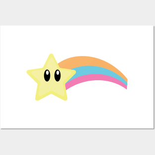 Cute Shooting Star Posters and Art